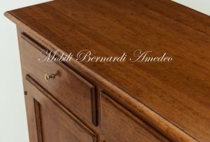 Style sideboard with saber legs, 4 doors and 4 200cm drawers